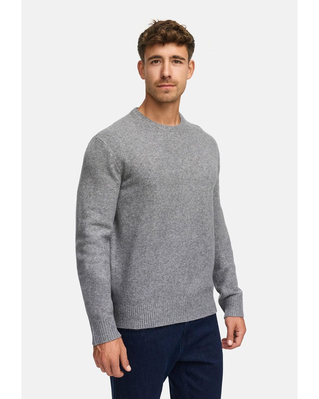 INDICODE Pullover Intrax in Gray für Herren