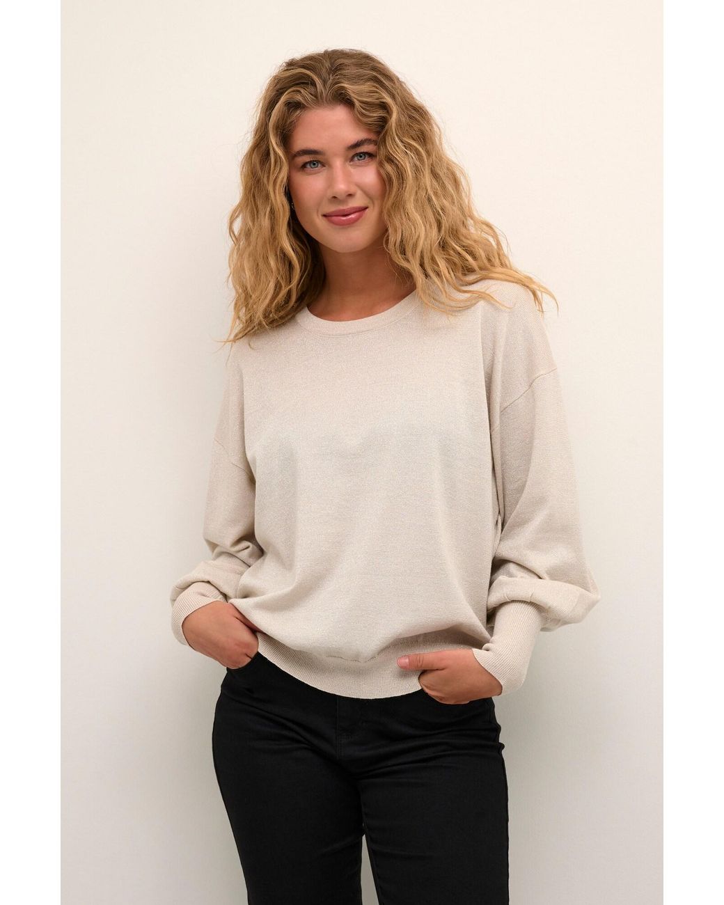 Kaffe Natural Pullover Regina