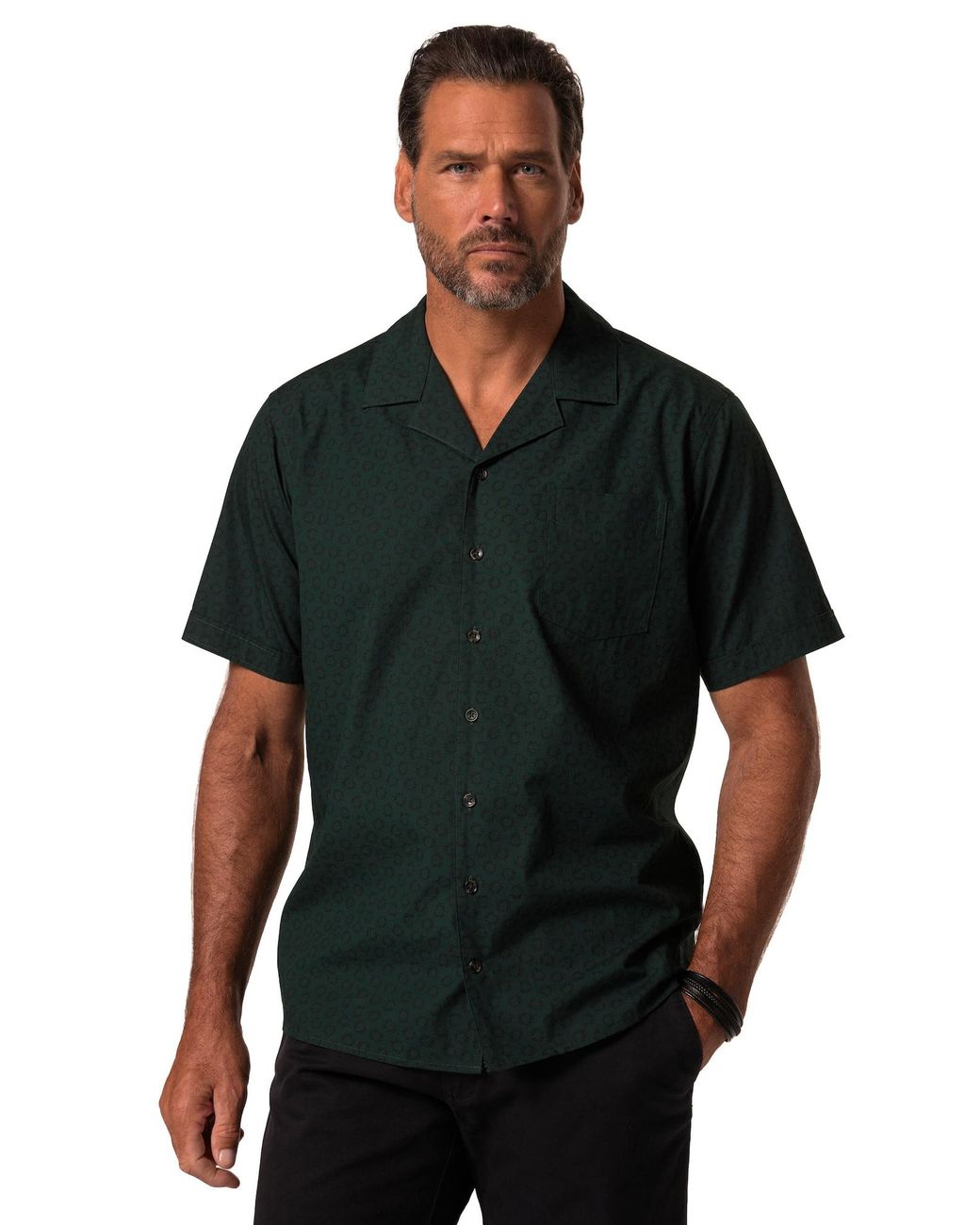 JP1880 Hemd in Green für Herren