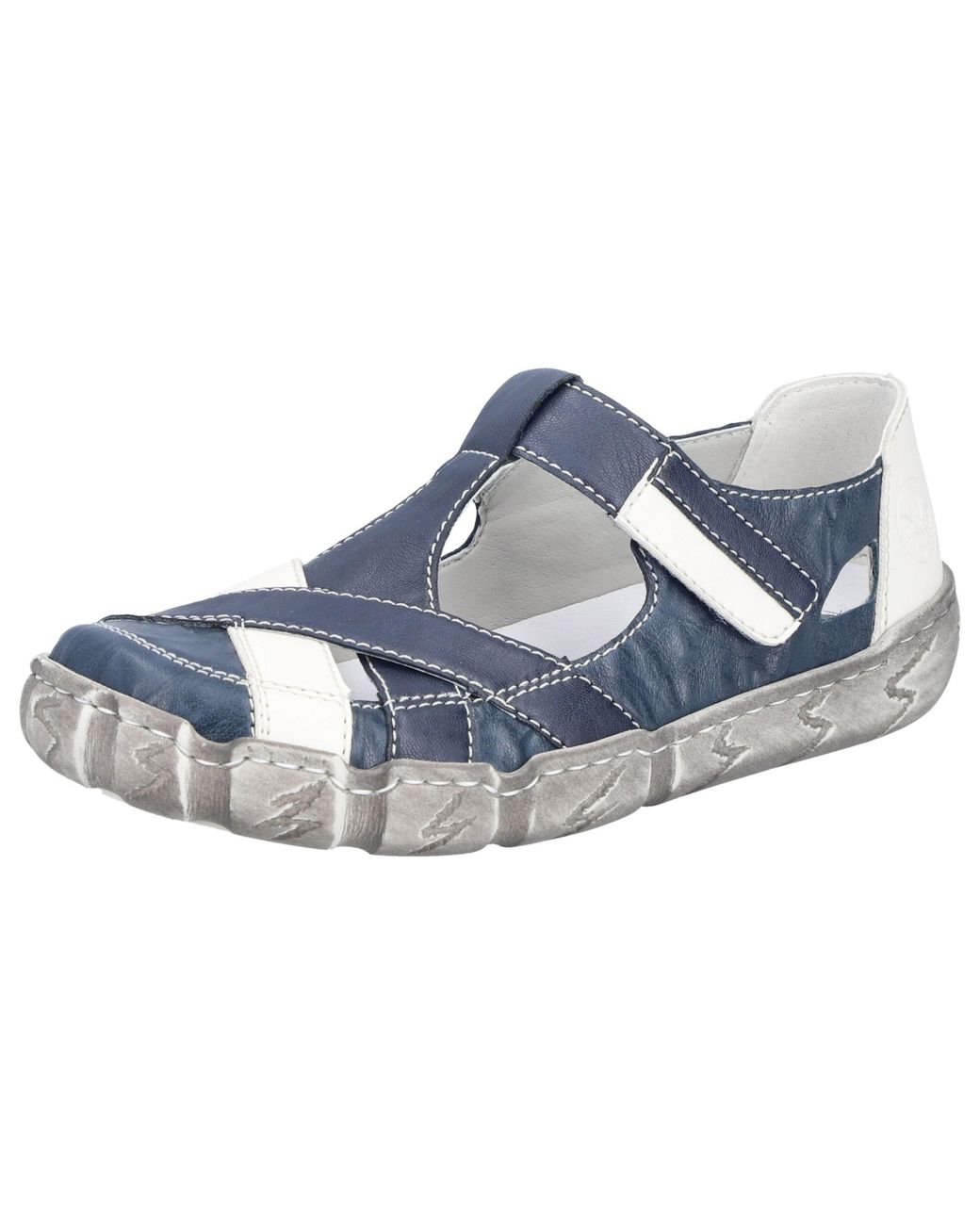 Rieker Blue Slipper L0378