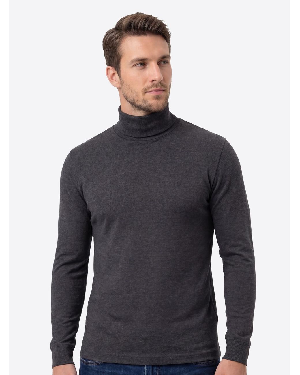 RAGMAN Shirt Basic in Black für Herren