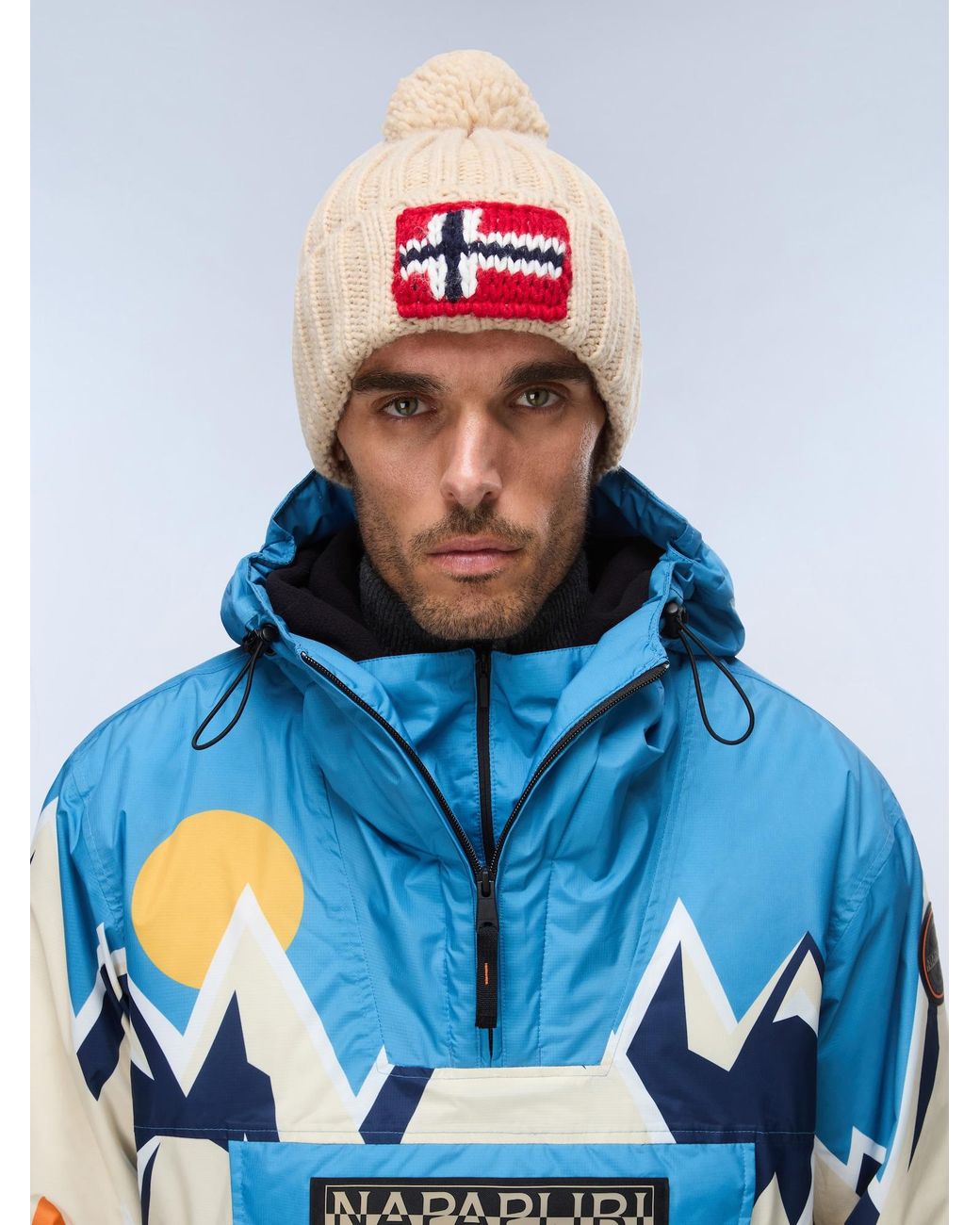Napapijri Mütze Semiury 5 in White für Herren