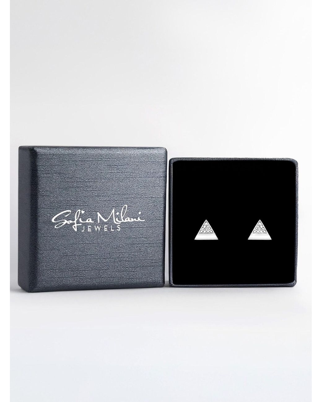 Sofia Milani Metallic Ohrringe Triangle