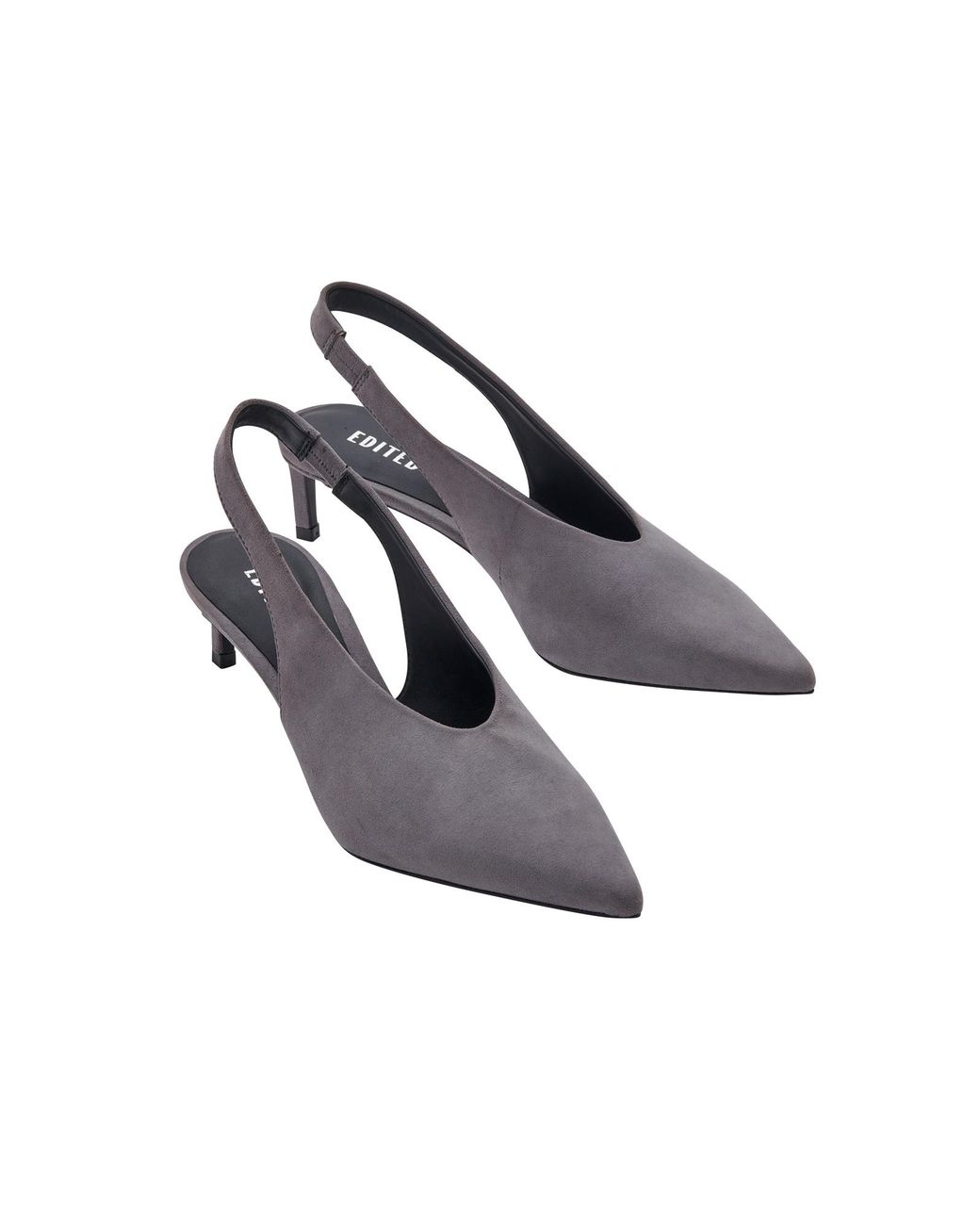 EDITED Gray Pumps Tessa