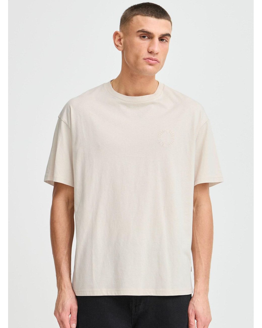 Solid T-Shirt Sdorrick in White für Herren