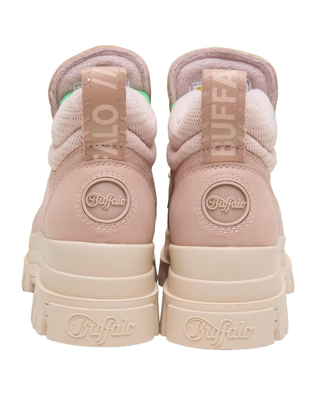 Buffalo Pink Schnürstiefelette Aspha