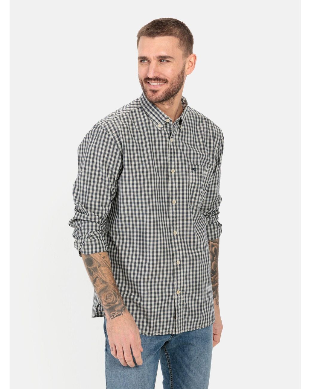 Camel Active Hemd in Gray für Herren