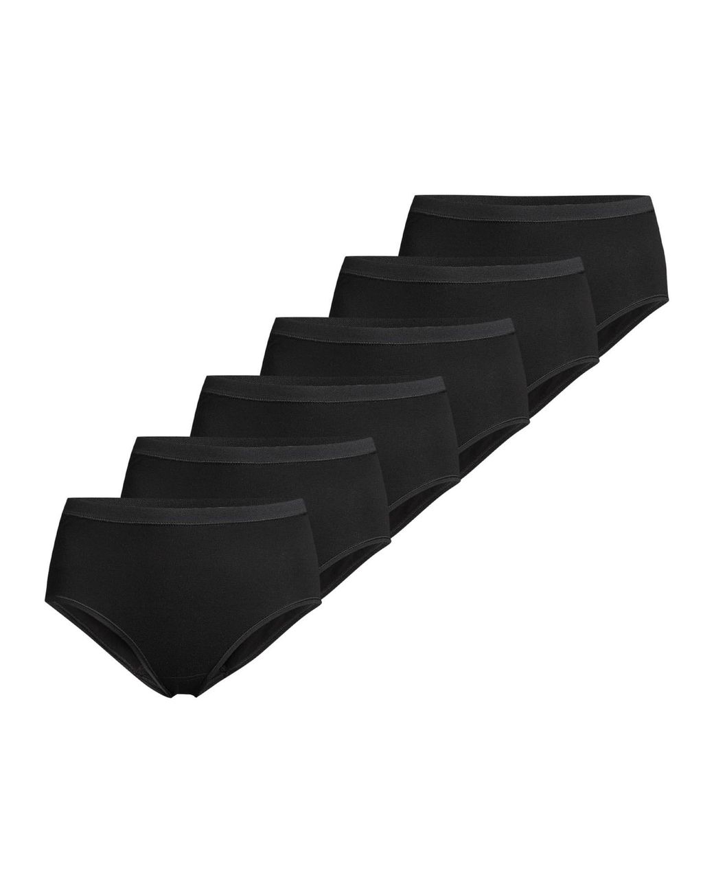 Conta Black Slip Feinripp