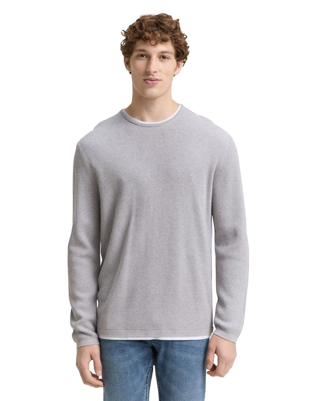 Tom Tailor Pullover in Gray für Herren