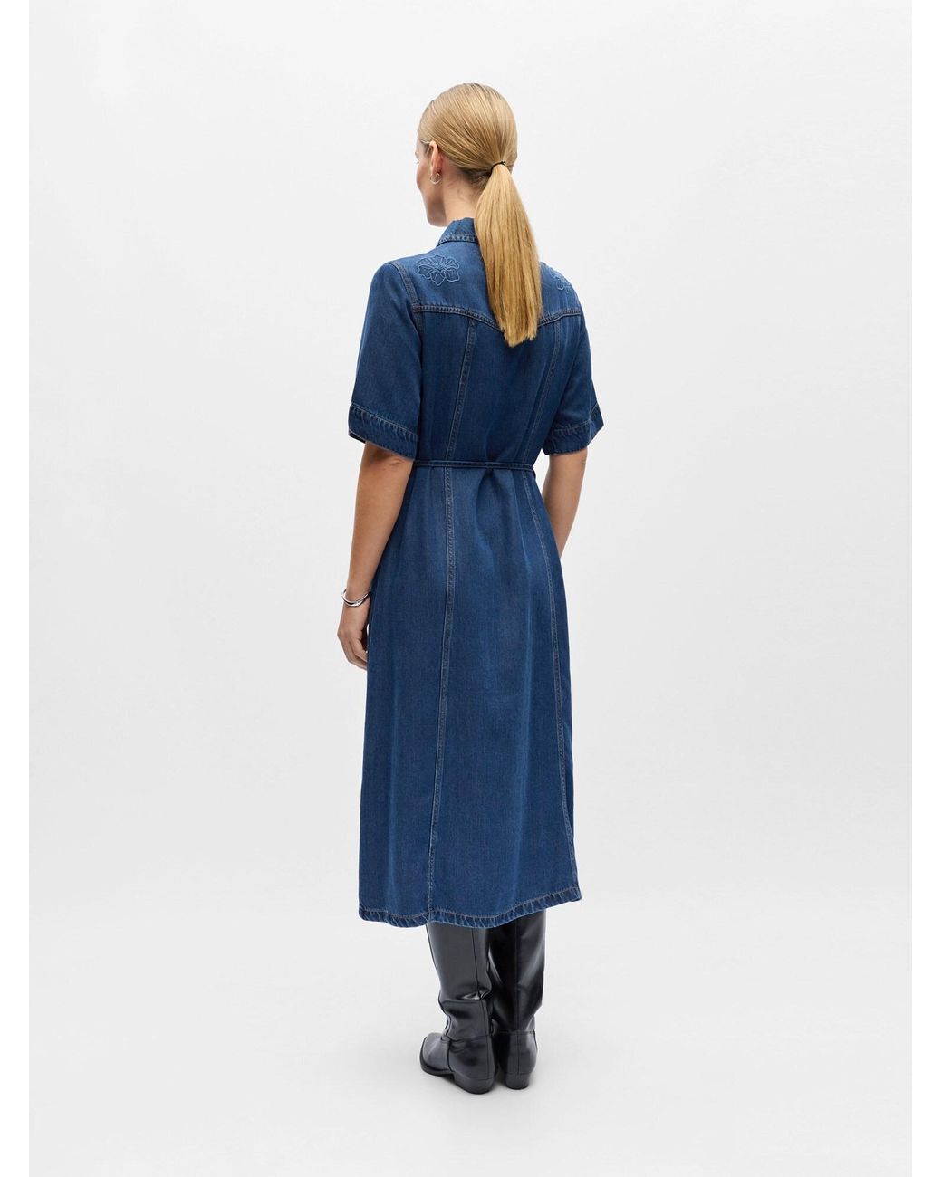 Object Blue Kleid Objframe