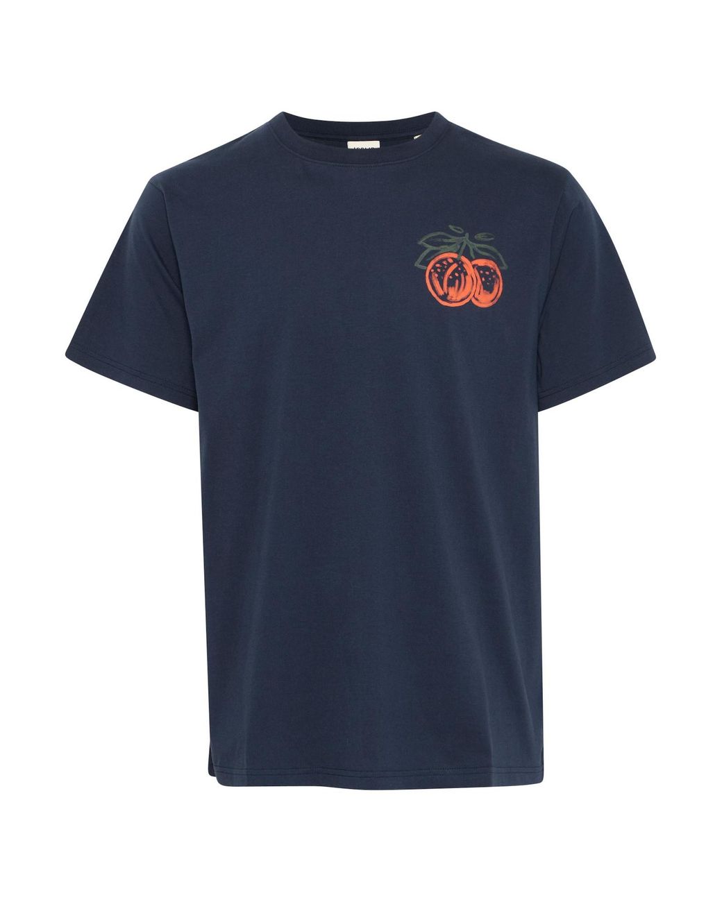Solid Rundhalsshirt Sdpargav in Blue für Herren