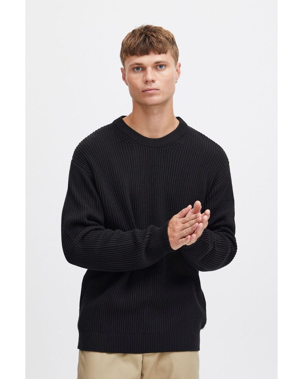 Solid Pullover Sdgia in Black für Herren