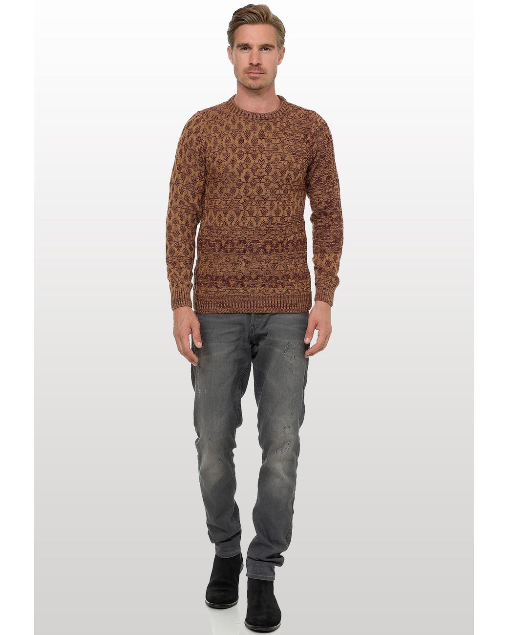 Rusty Neal Pullover in Brown für Herren