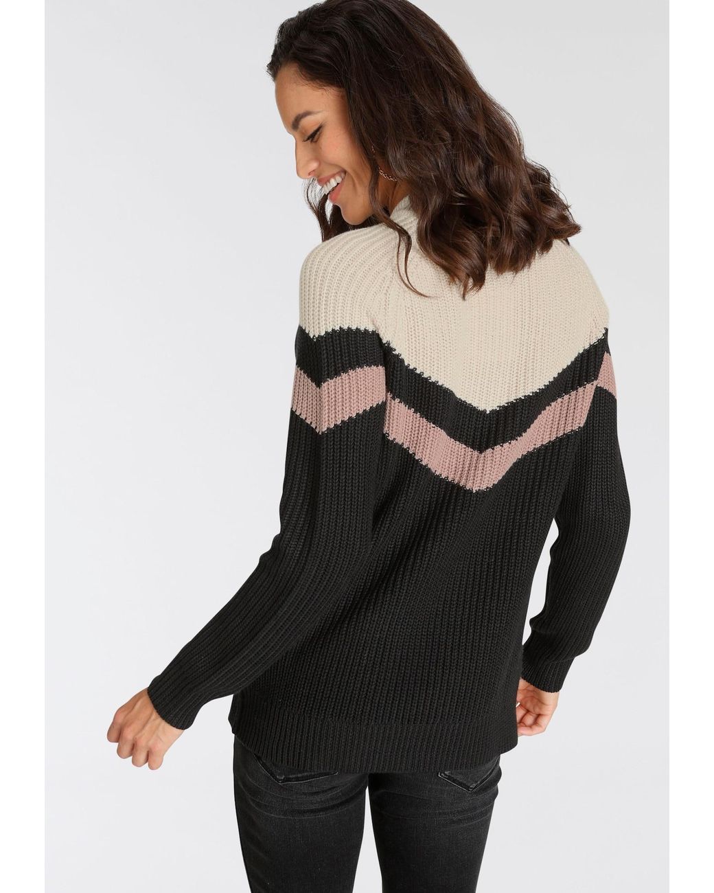 Laura Scott Black Pullover