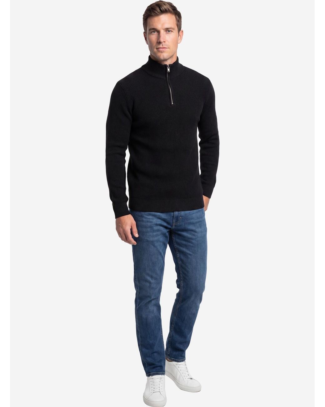 S.oliver Pullover in Black für Herren