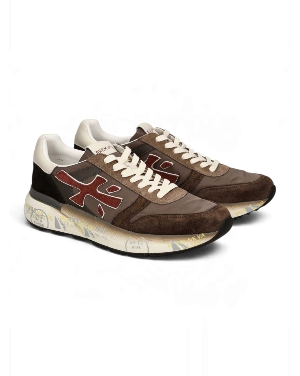 Premiata Mick 7714 in Brown für Herren