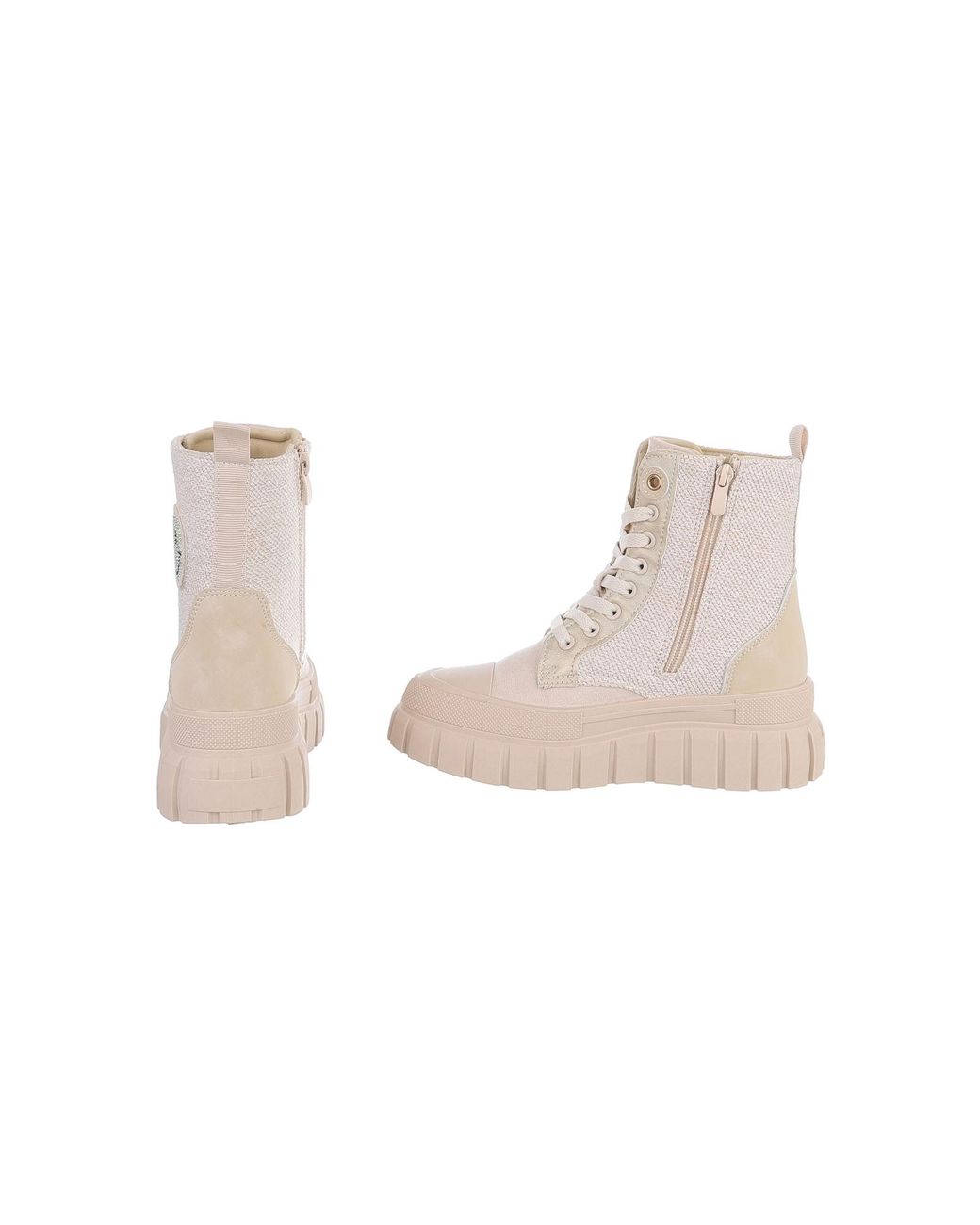 Ital-Design White Stiefelette