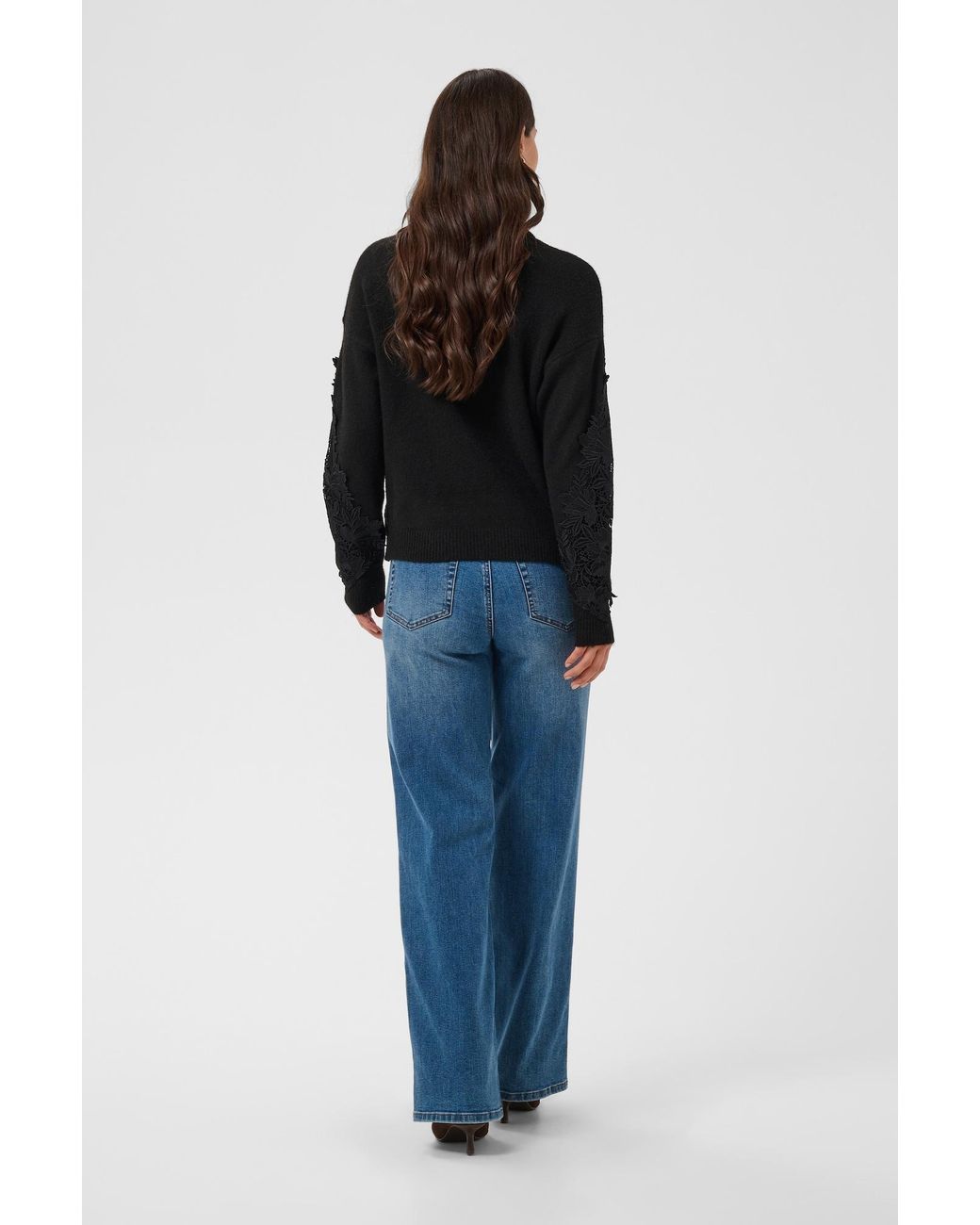 Kaffe Black Pullover Siff