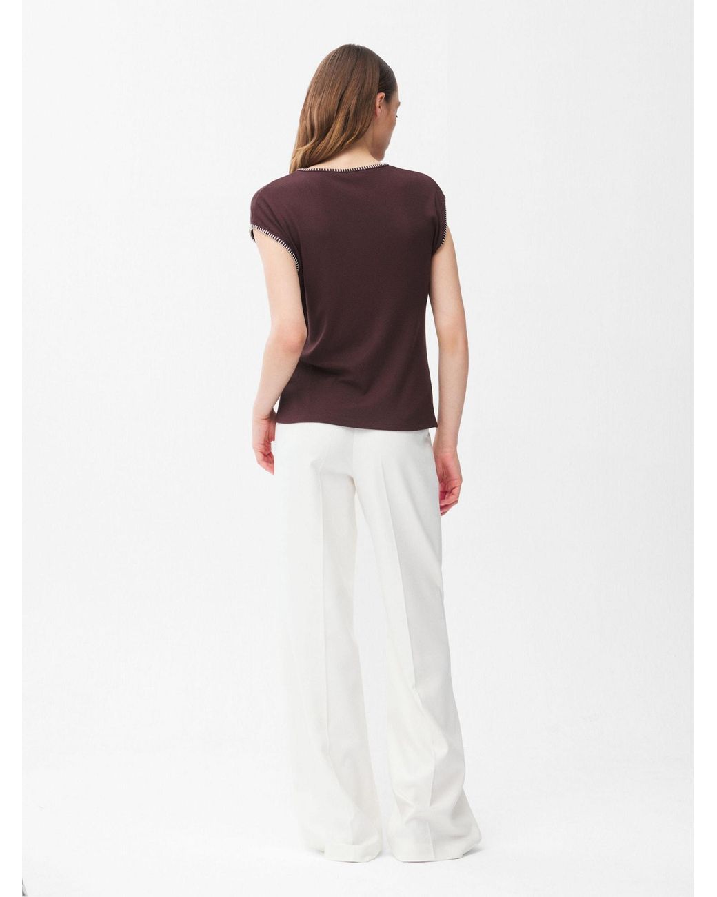 ADL Purple Bluse