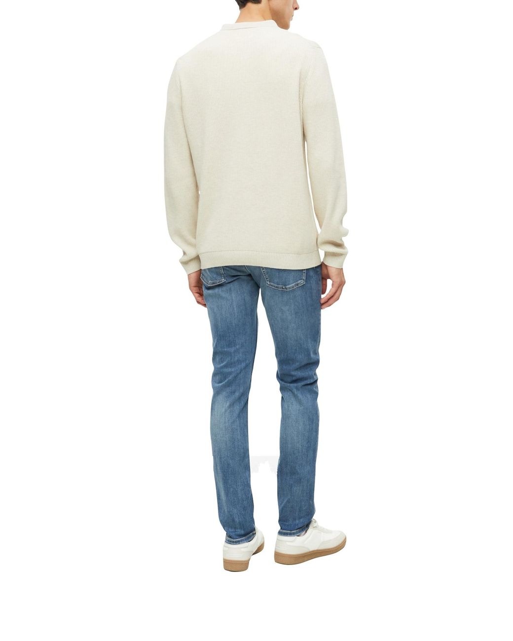 S.oliver Pullover in White für Herren