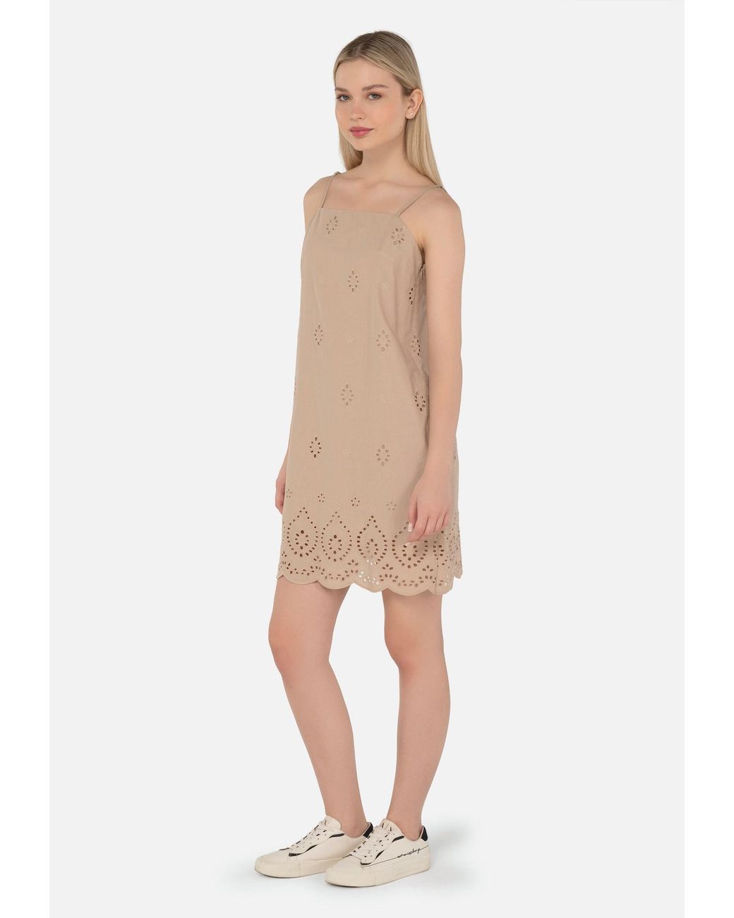 FRESHLIONS White Sommerkleid Ella