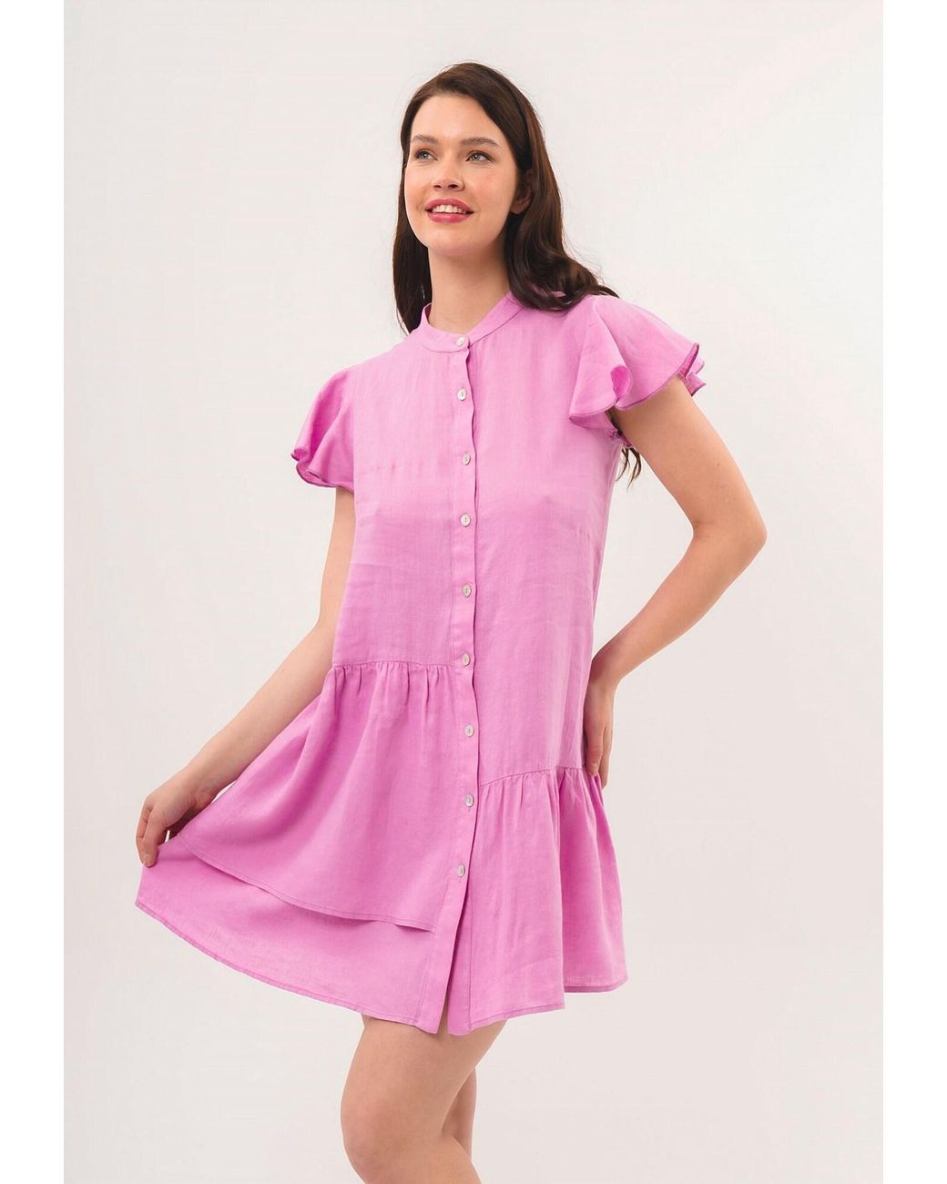 FRESHLIONS Pink Blusenkleid Jolin