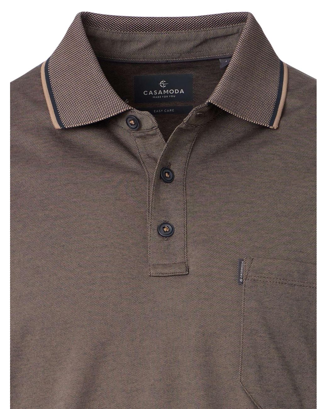 CASA MODA Shirt Basic in Gray für Herren