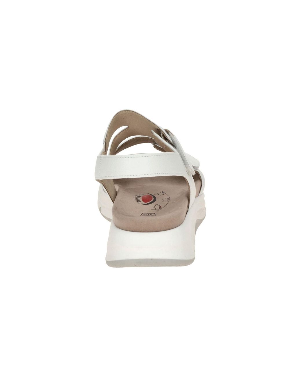 Gabor White Sandale Rollingsoft