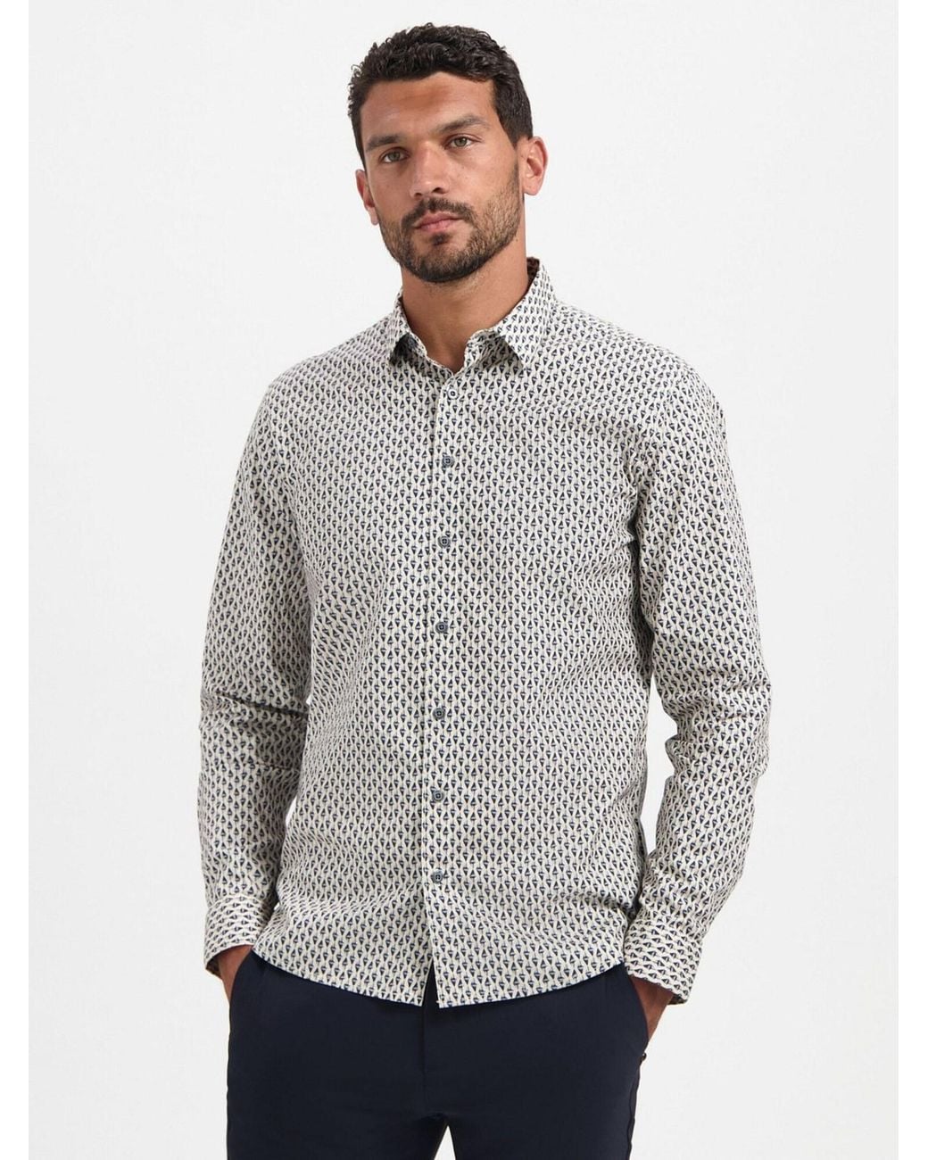 No Excess Hemd in Gray für Herren