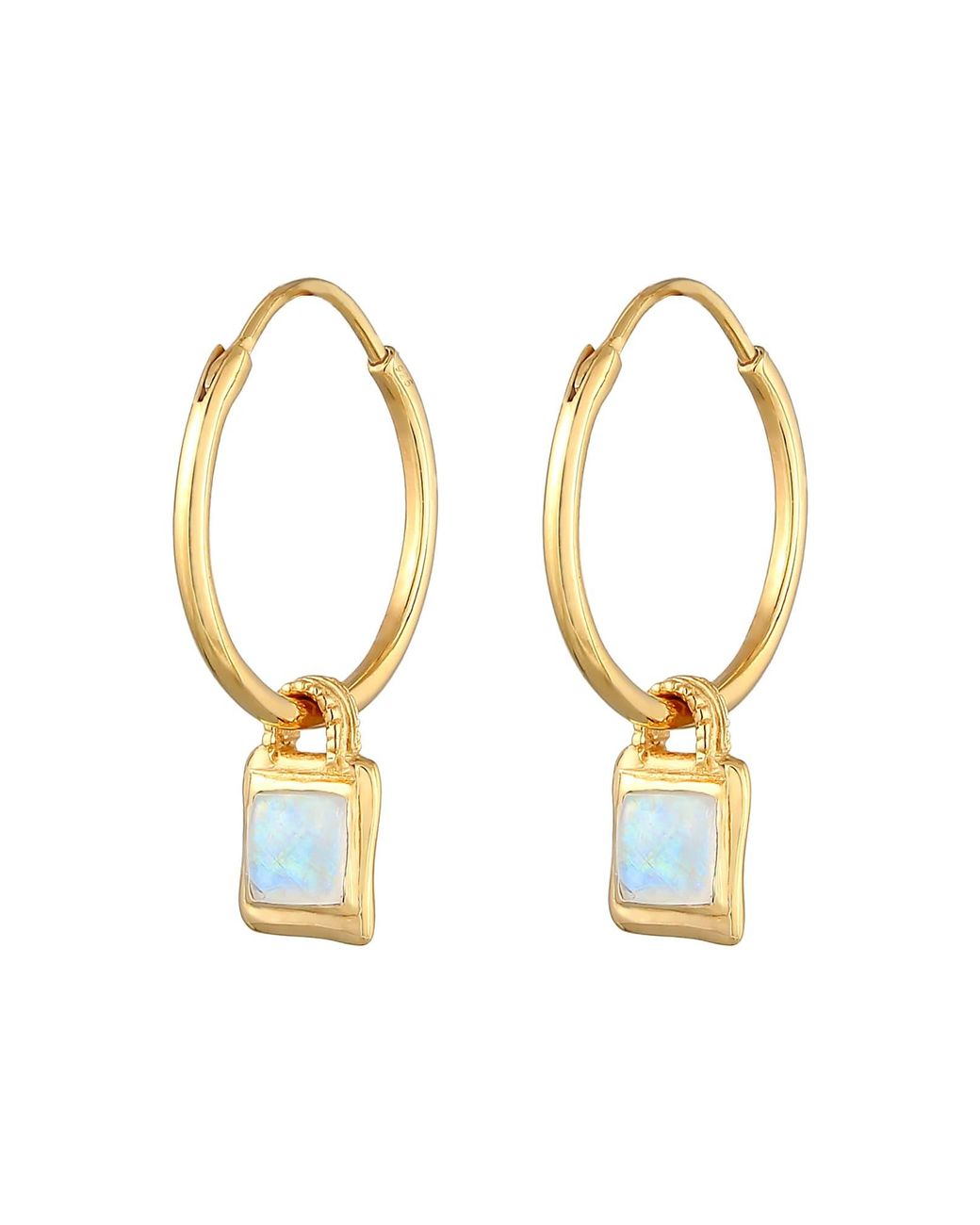 Elli Premium Metallic Creolen