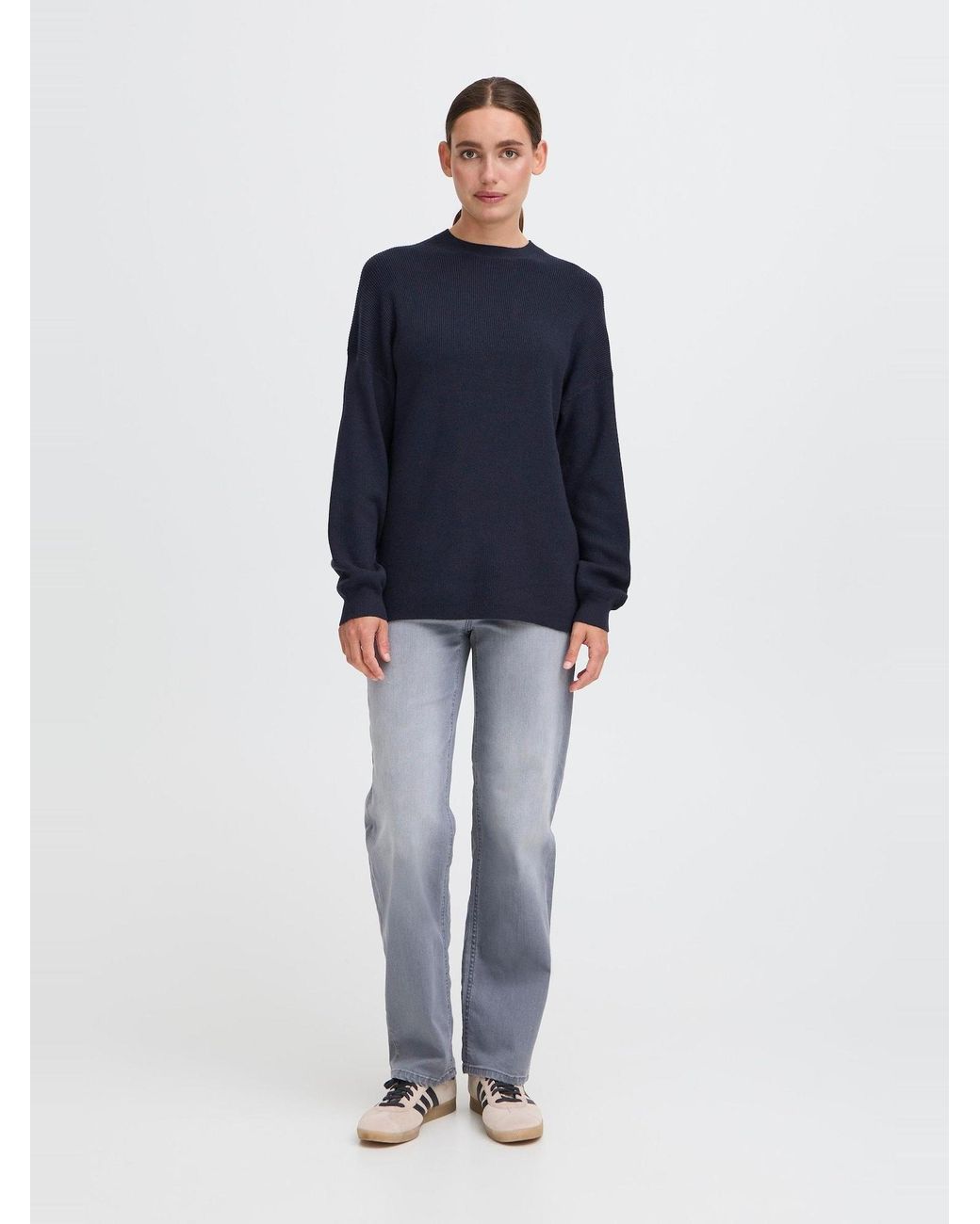 Oxmo Blue Pullover Ifansy