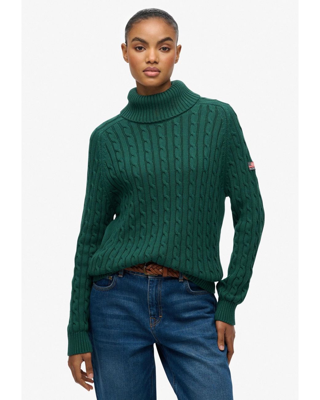 Superdry & Co Green Pullover