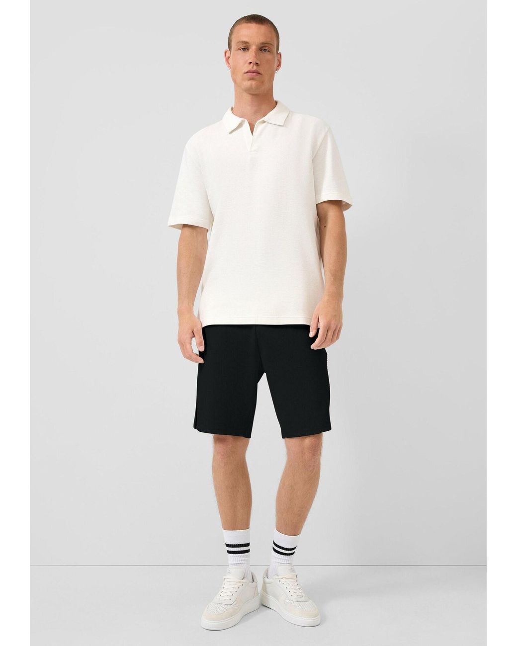 QS Bermuda in Black für Herren