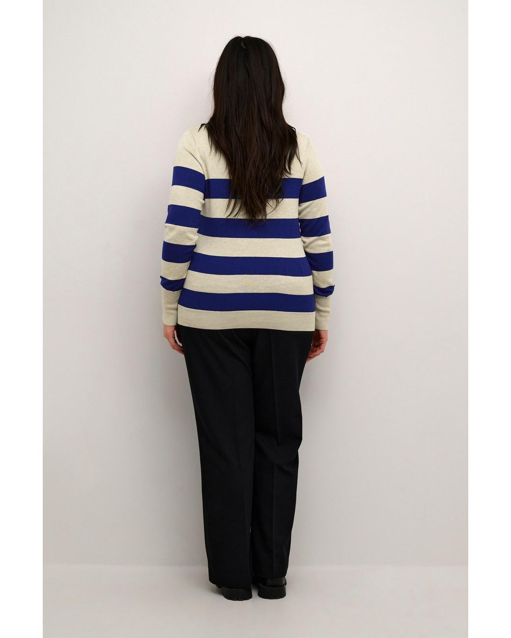 Kaffe Blue Pullover Lizzy