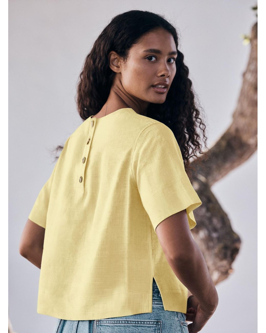 Next Yellow Bluse