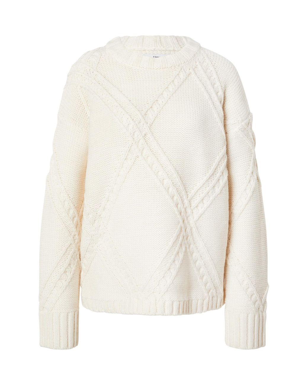 TOPSHOP White Pullover Megan