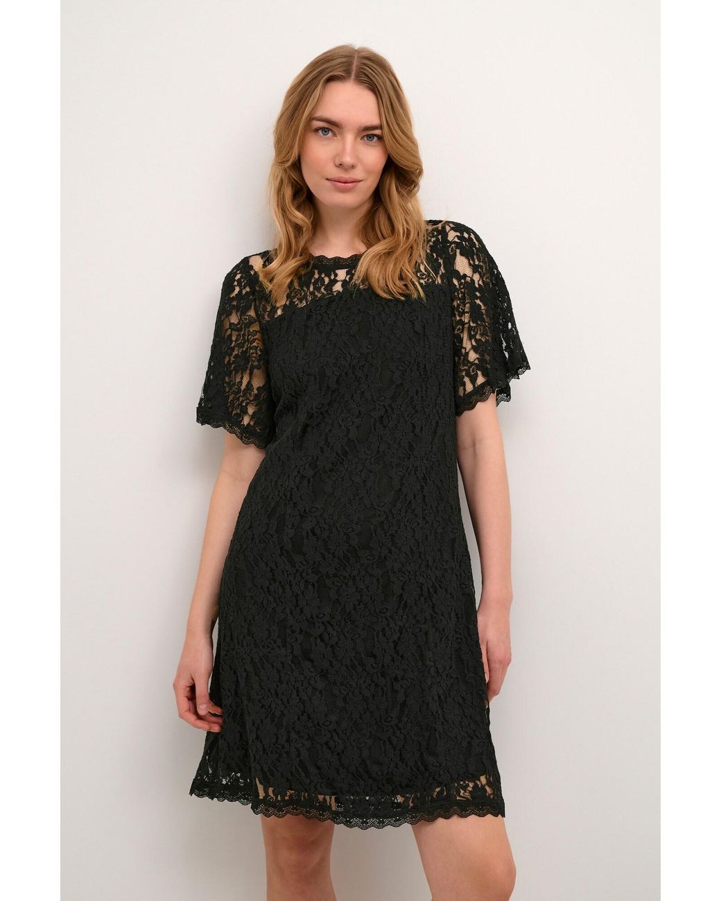 Cream Black Kleid Kit