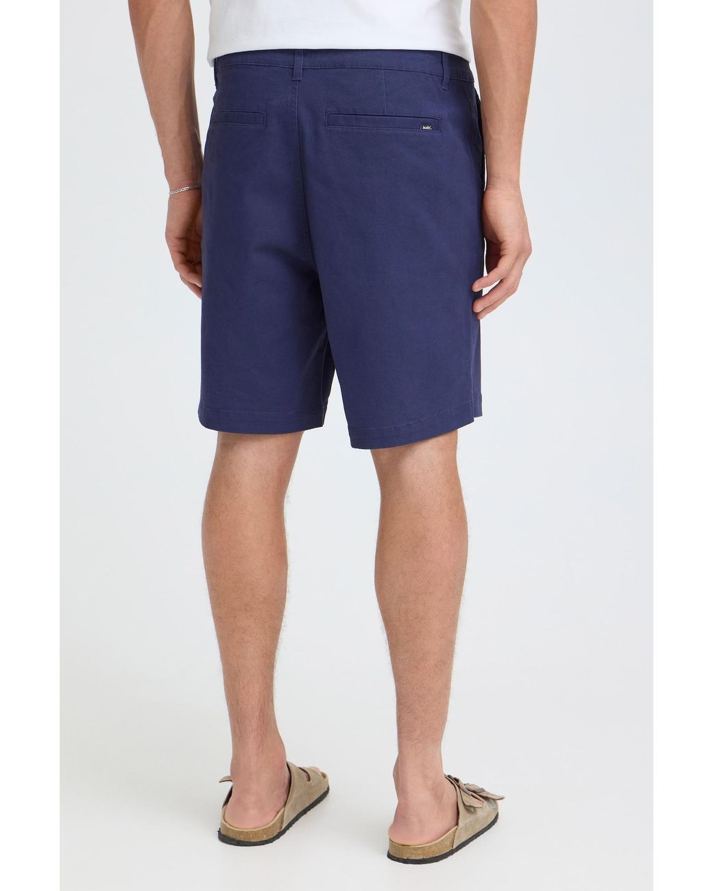 Solid Chinoshorts Regular Fit Sdliam in Blue für Herren
