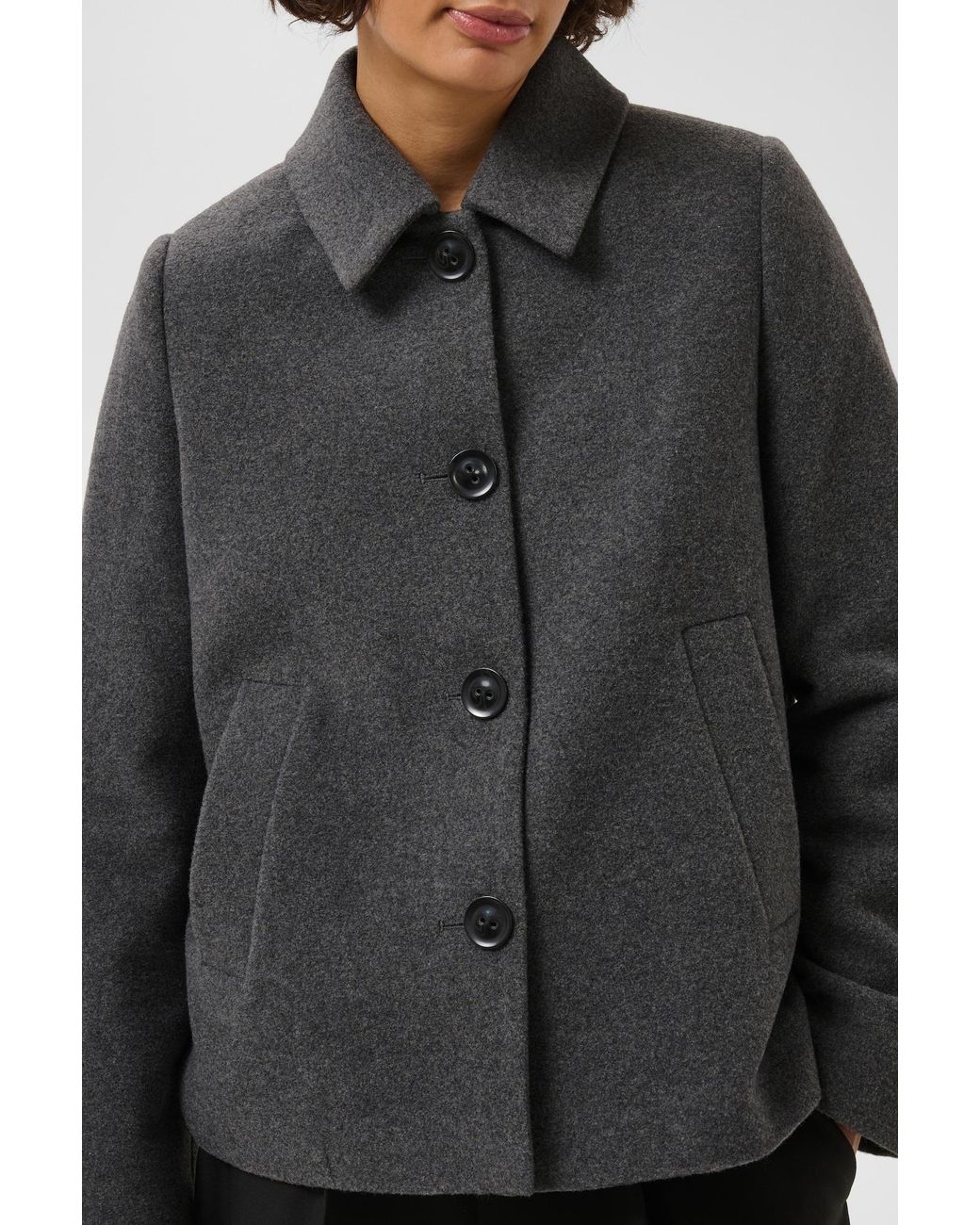 Part Two Black Übergangsjacke