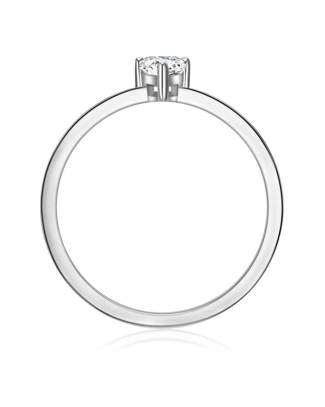 Trilani White Ring