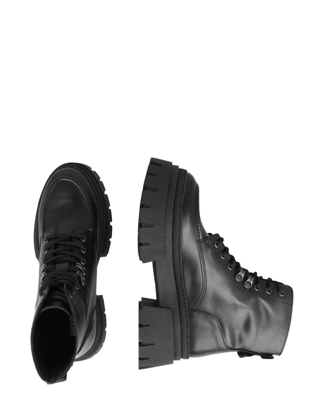 /about You Black Schnürstiefelette Rania