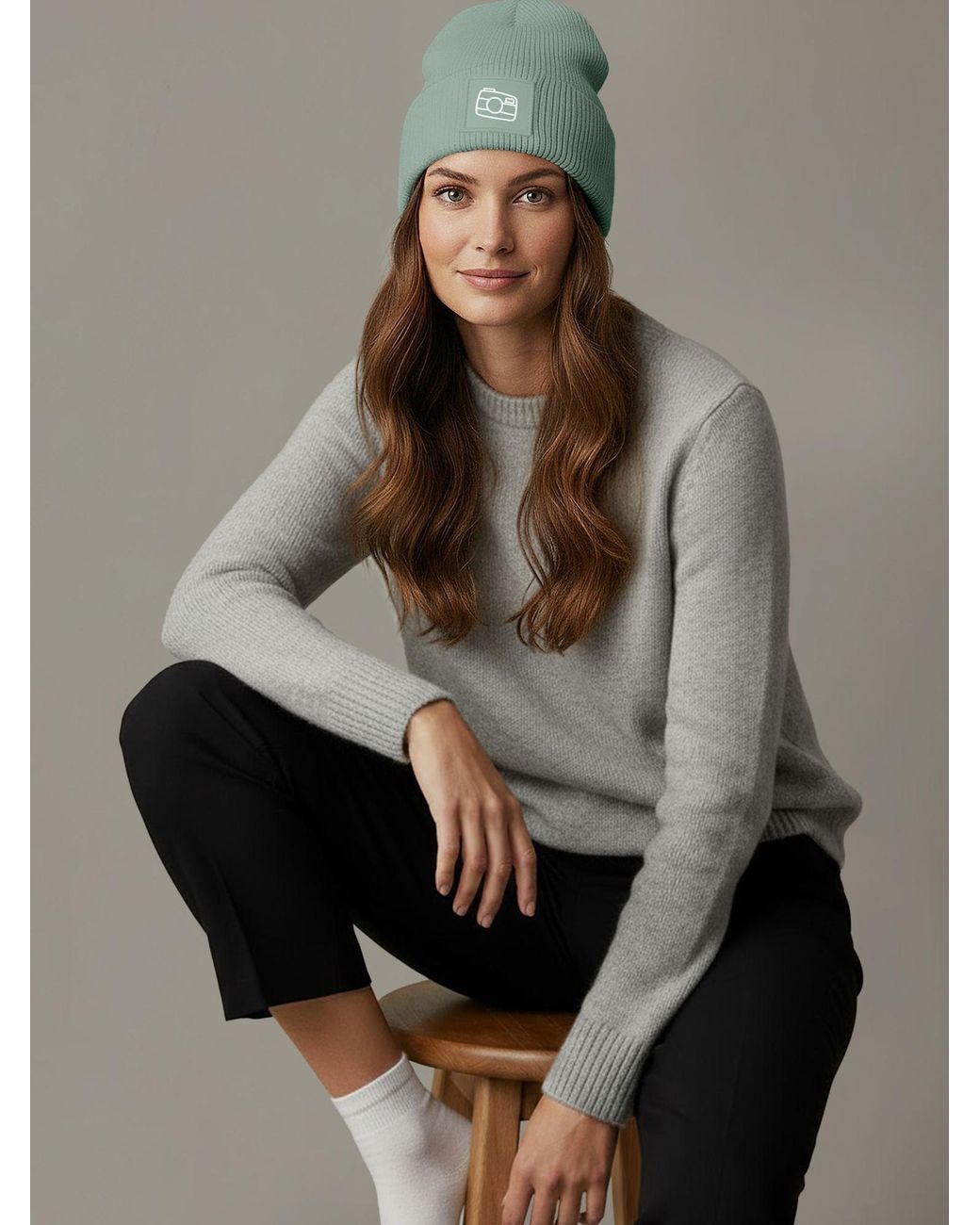 Neverless Green Mütze Kamera