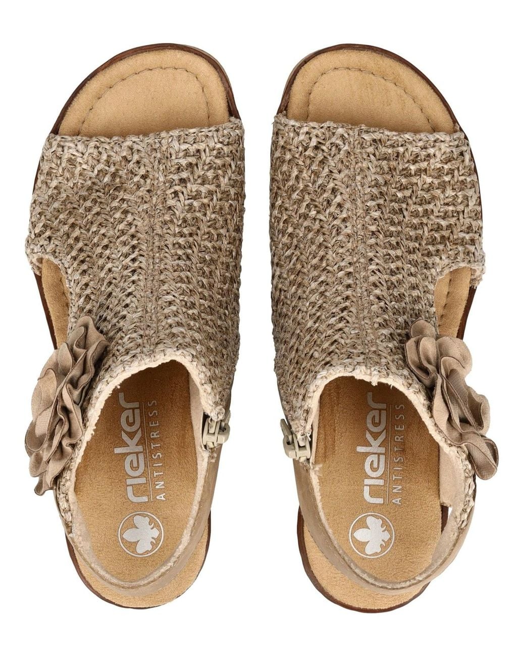 Rieker Natural Sandale