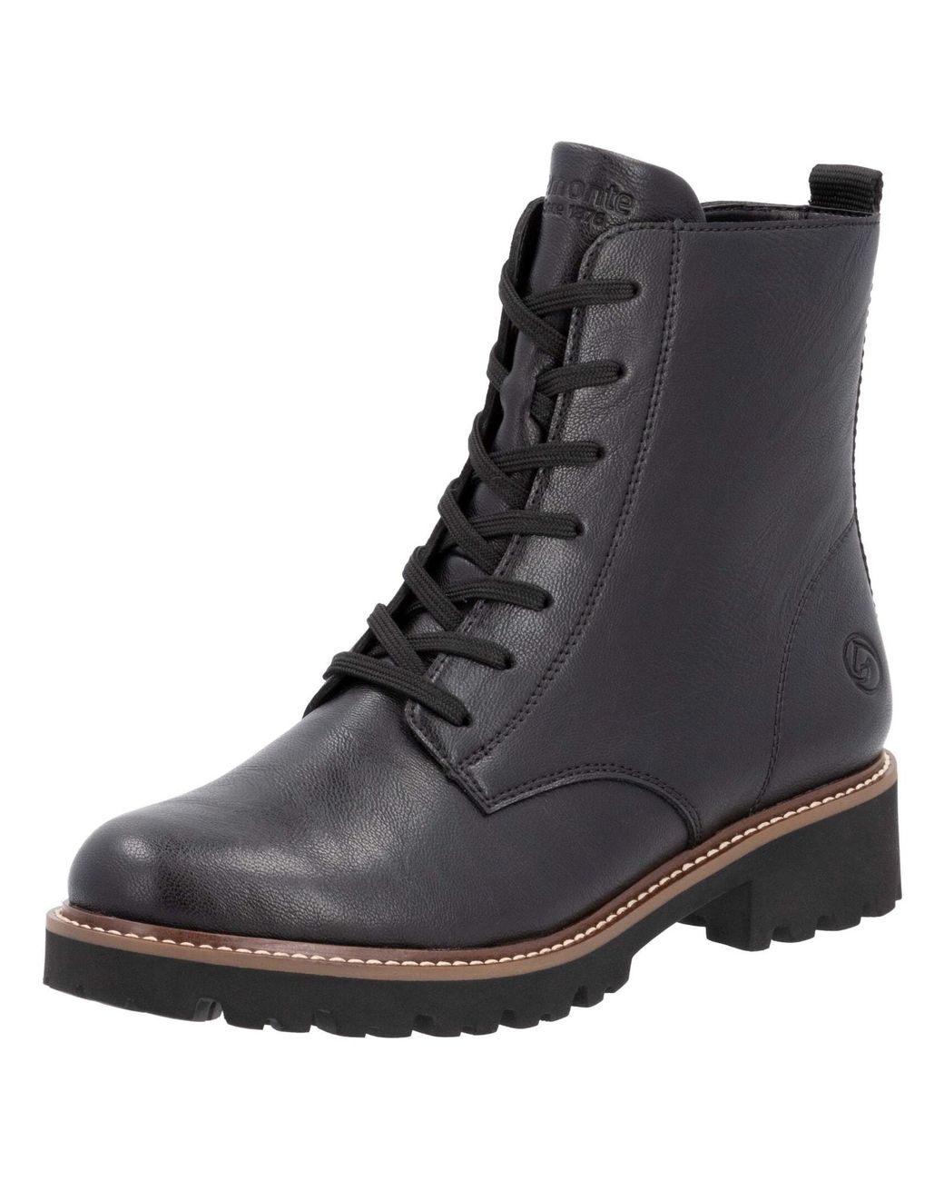 Remonte Black Schnürstiefelette