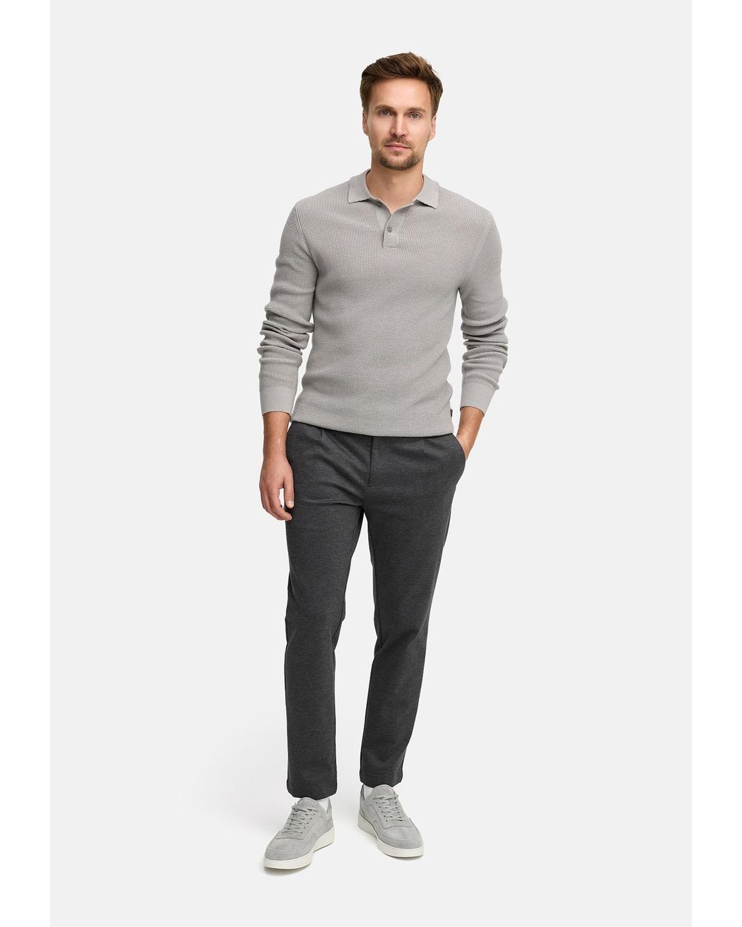 JEFF Pullover Jftristan in Gray für Herren
