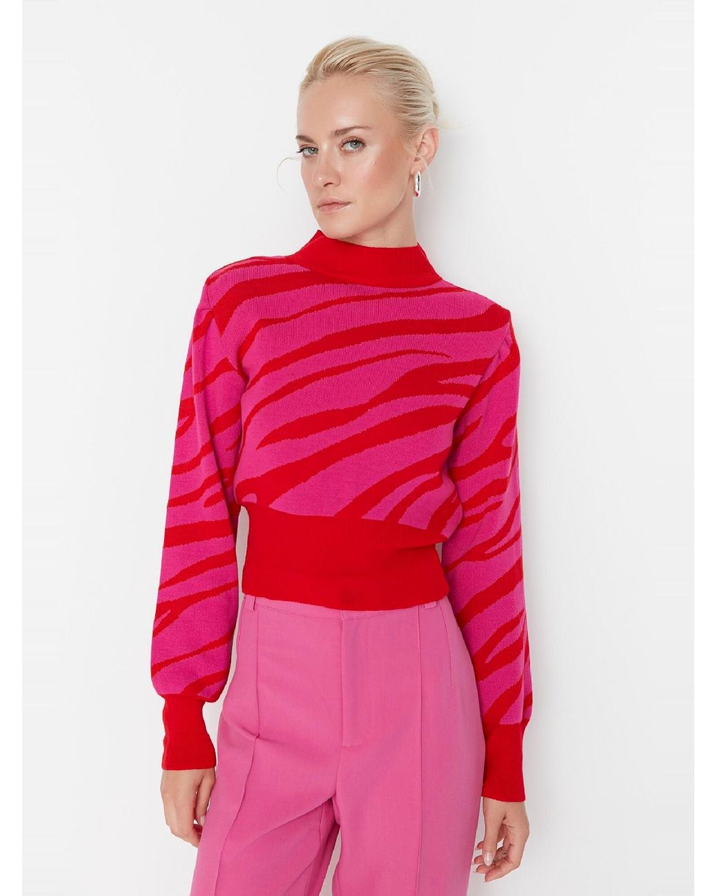 Trendyol Red Pullover