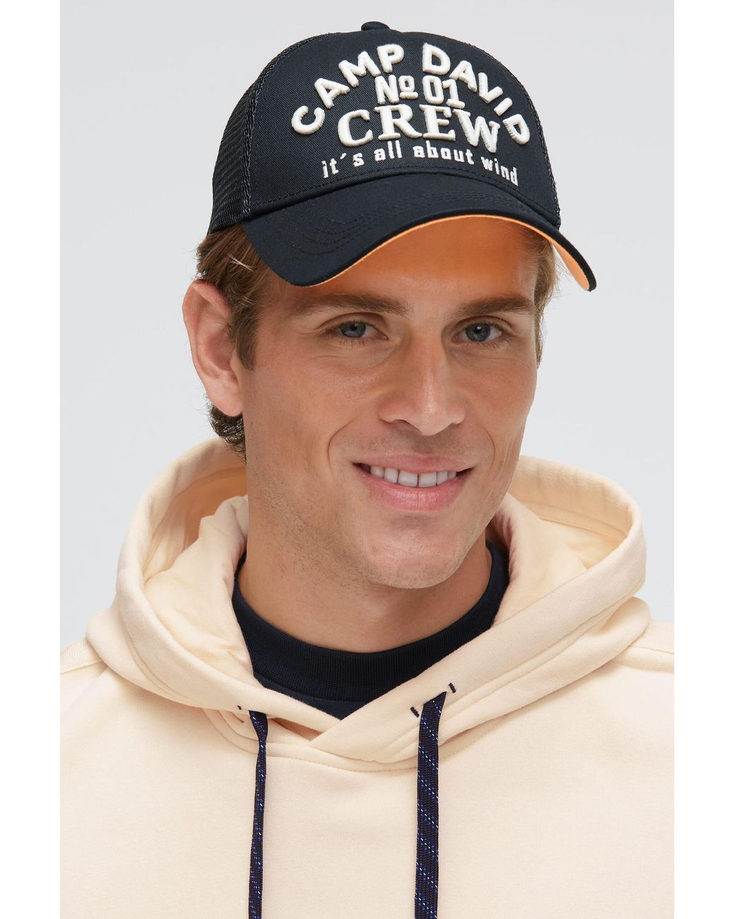 Camp David Cap in Black für Herren