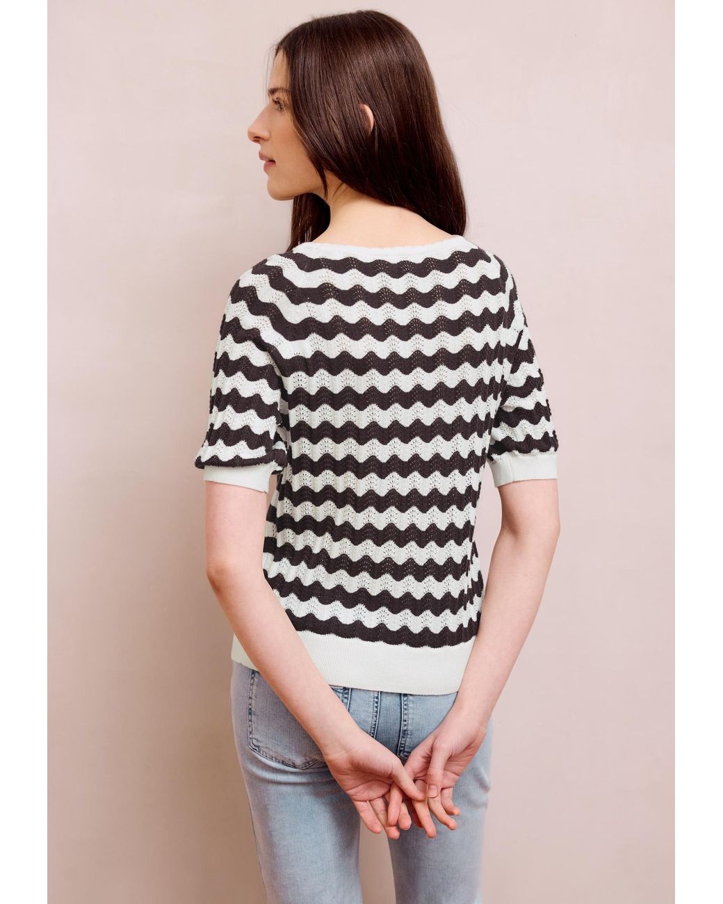 STREET ONE STUDIO White Pullover