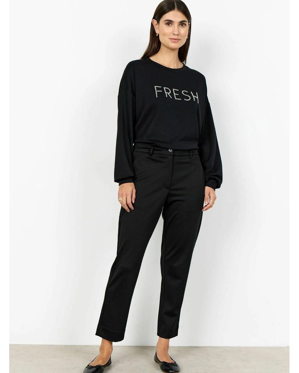 Soya Concept Black Trouser Sc-Daniela 13
