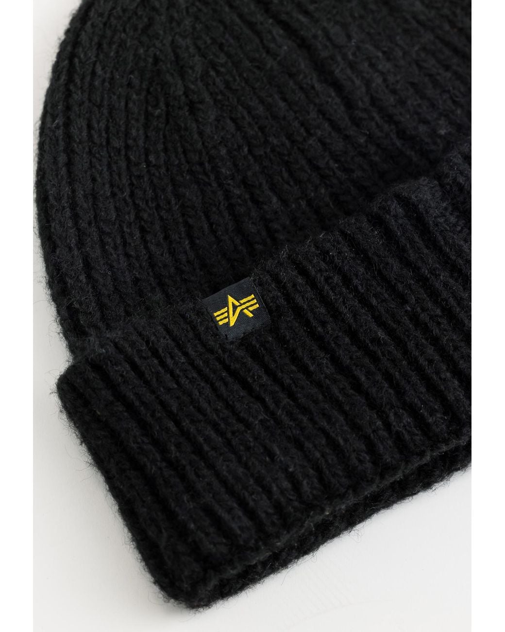 Alpha Industries Black Mütze